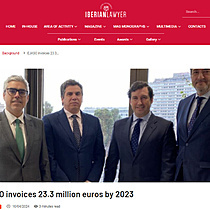 EJASO invoices 23.3 million euros by 2023